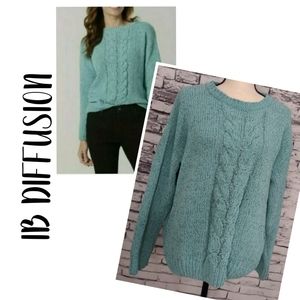Marled Chenille Sweater